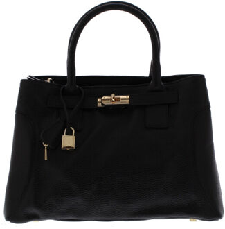 Draaislot a4 bag | dames | maat: one Zwart - One size