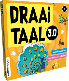 Draaitaal  -   Draaitaal 3.0 groep 4 (set van 4 spellen)