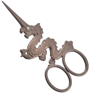 Draak Paard Schaar Kruissteek Retro Zakka Vintage Schaar Antieke Fijn Naaien Tailor Handwerken Borduren Schaar Stof Dragon Retro