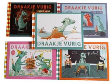 Draakje Vurig set 5 delen -  Janneke van Olphen, Josina Intrabartolo (ISBN: 9789493337299)