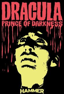 Dracula Prince Of Darkness Men's T-Shirt - Black - 5XL Zwart