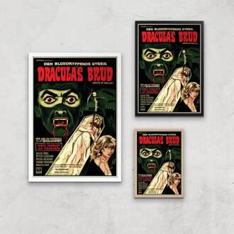 Dracula's Brud Giclee Art Print - A3 - Print Only Meerdere kleuren
