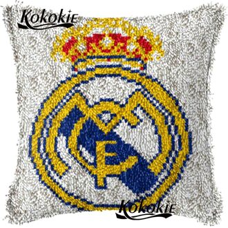 Draden Borduren Klink Haak Tapijt Kussen Maken Kits Kruissteek Sets Haken Tapijt Garen Borduren Handwerkpakketten