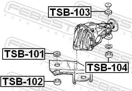 Drager, differentieel TSB101