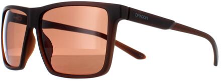 Dragon Arnette AN4283 Shyguy 41/87 zwart donkergrijze zonnebril Bruin
