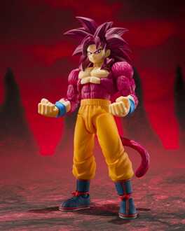Dragon Ball S.H. Figuarts Action Figure Super Saiyan 4 Son Goku -Daima- 15 cm