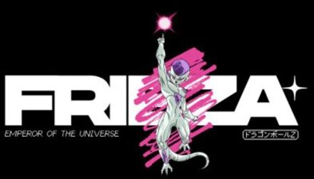 Dragon Ball Z Frieza Unisex T-Shirt - Black - XL Zwart