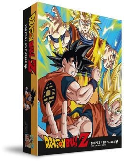 Dragon Ball Z Jigsaw Puzzle with 3D-Effect Goku Saiyan (100 pieces)