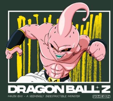 Dragon Ball Z Majin Buu Profile Unisex T-Shirt - Green - XXL Groen