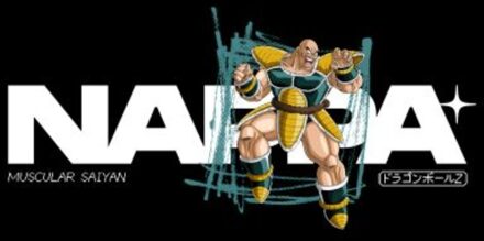 Dragon Ball Z Nappa Unisex T-Shirt - Black - XL Zwart