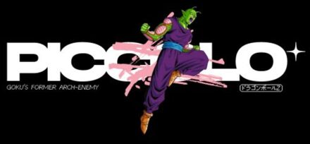 Dragon Ball Z Piccolo Unisex T-Shirt - Black - S Zwart