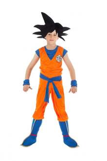 Dragon Ball Z™ Saiyan Goku kostuum voor kinderen - Verkleedkleding