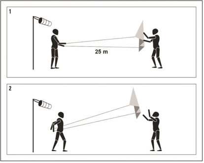 Dragon Fly Parachutevlieger Kona 160 Rood/wit 160 X 65 Cm