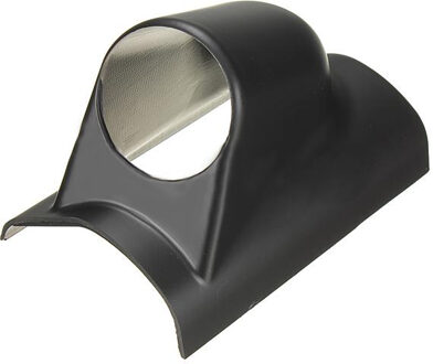 Dragon Gauge Black 2 "52Mm Universele A-PILLAR Enkel Gat Dash Gauge Meter Pod Mount Houder Left Hand Drive