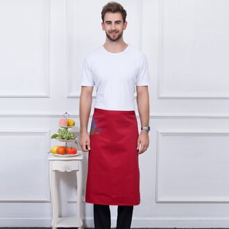 Dragon Letters Prints Schort Unisex Keuken Hotel Koffie Winkel Bakkerij Chef Ober Schoonmaken Werkkleding Schorten 1