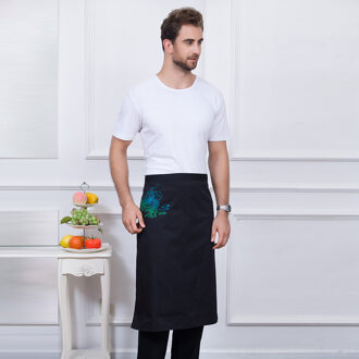 Dragon Letters Prints Schort Unisex Keuken Hotel Koffie Winkel Bakkerij Chef Ober Schoonmaken Werkkleding Schorten 2