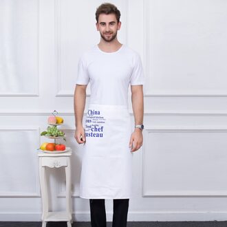 Dragon Letters Prints Schort Unisex Keuken Hotel Koffie Winkel Bakkerij Chef Ober Schoonmaken Werkkleding Schorten 3