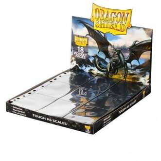 Dragon Shield 18-Pocket Pages - Sideloader Zwart / Black