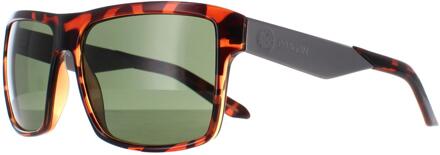 Dragon Space 41053-246 glimmende donkere schildpad g15 groene zonnebril - maat Bruin