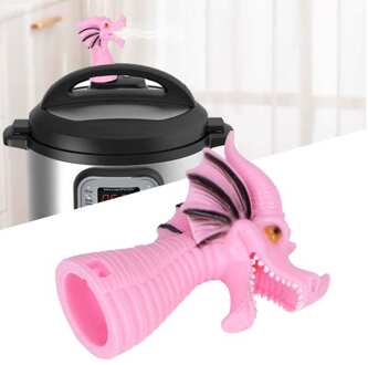 Dragon Vormige Stoom Release Diverter Keuken Accessoire Fit Voor Ip Duo Druk Rijstkoker Deel Keuken Accessoires Roze