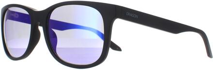 Dragon Wilder 46689-003 matte zwarte Lumalens blauw ioniserende zonnebril