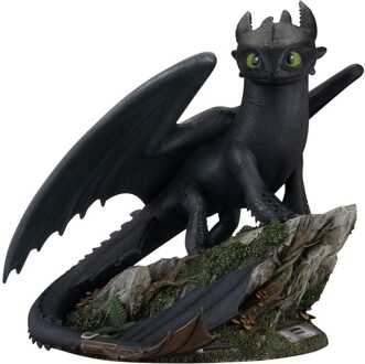 Dragons Master Craft Statue Standing Toothless 31 cm