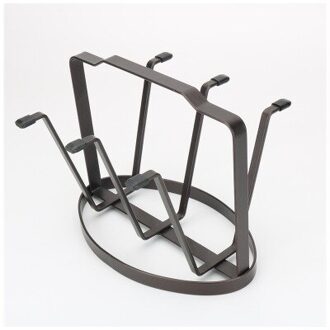 Drain Glas Houder Huishouden Keuken Woonkamer Water Glas Mok Opslag Afvoer Houder zwart cup houder