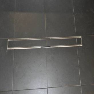 Drain Tegelrooster 100 cm. - RVS