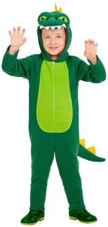Draken Kostuum Kind Groen - Maat 116