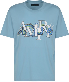 Draken T-shirt Amiri , Blue , Heren - L