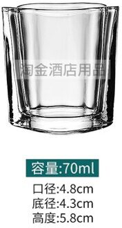 Drank Glas Set Huishoudelijke Wijn Dispenser Drank Glas Klein Wijnglas Een Sip Wijn Set Heupfles 3