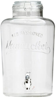 Drankdispenser - 10 liter - glas - limonadetap - waterdispenser