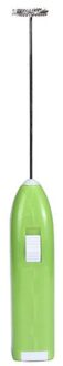 Dranken Melk Koffie Tore Foamer Whisk Mixer Stirrer Elektrische Mini Eiklopper Mini Handvat Mixer Stirrer Keuken groen