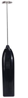 Dranken Melk Koffie Tore Foamer Whisk Mixer Stirrer Elektrische Mini Eiklopper Mini Handvat Mixer Stirrer Keuken zwart