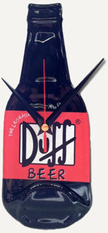 Drankfles Duff bier klok