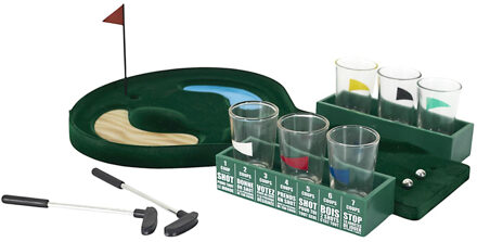 Drankspel/drinkspel - shotjes Mini Golf - bordspel - feestartikelen - cadeau - kantoor gadgets Multi
