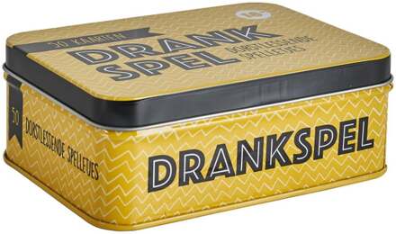 Drankspel in blik - 50 kaarten