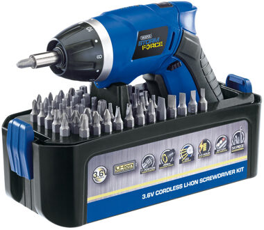 Draper Tools Accuschroevendraaierset Met Li-ion-accu Storm Force 3,6 V