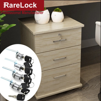 Drawer Cabinet Lock for Office Funiture Desk Home Beside Table Bookcase Tool Box School Locker Hardware Rarelock MS541 hh
