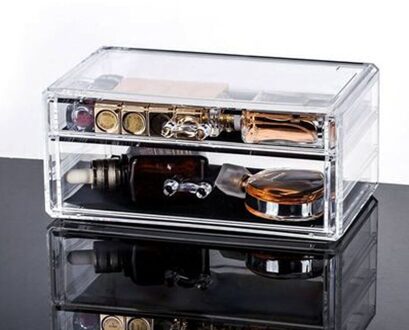 Drawer Make Organizer Cosmetica Opbergdoos Organizador Maquillaje Transparante Plastic Doos Lipstick Sieraden Display Stand F