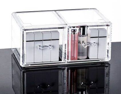 Drawer Make Organizer Cosmetica Opbergdoos Organizador Maquillaje Transparante Plastic Doos Lipstick Sieraden Display Stand