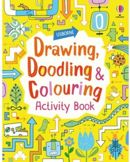 Drawing, Doodling And Colouring Activity Book - Activity Book - Fiona Watt