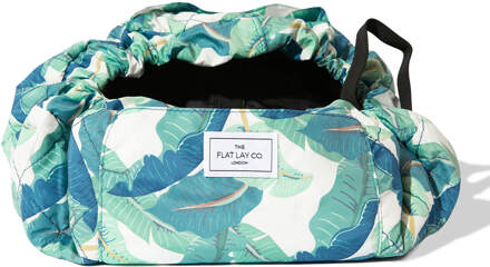 Drawstring Bag - Tropical Leaves