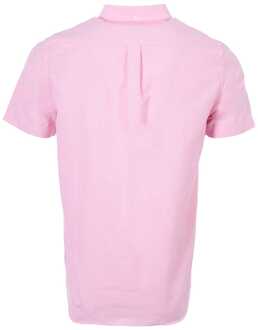 Drayton overhemd met korte mouwen voor heren, koraalrood - 2XL