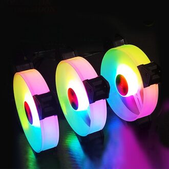 Dream 12CM desktop computer Air-cooled split water cooled radiator DIY host mute chassis fan RGB light