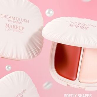 Dream Highlighter Blush Palette- 6 Colors 01# So Shy - 5.8g