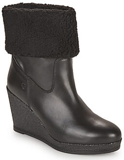 Dream in Green Enkellaarzen Dream in Green ANELINE" Zwart - 36,37,38,39,40,41,42