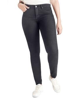Dream mid waist skinny jeans Zwart - W38/L32