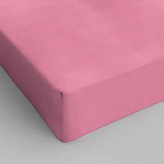 Dreamhouse Bedding Hoeslaken Katoen Roze-160 x 220 cm