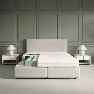 Dreamhouse Matras Luxury Line - Pocketvering & Hybrid Koudschuim - Cool Fresh - 90x200cm Met Pocketvering & Hybride Koudschuim Kern - Van Dreamhouse - Comfort: - Dekbed-Discounter.nl - 90 x 200 cm